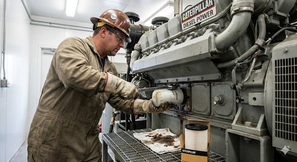 Cambio de aceite y filtros en plantas eléctricas: guía completa